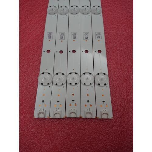 New Kit 5 PCS 8LED 850mm LED backlight strip for TX-43FX600B LG innotek 43inch Panasonic_REV0.0 2017.11.15_3PCM00748A 3PCW00748A