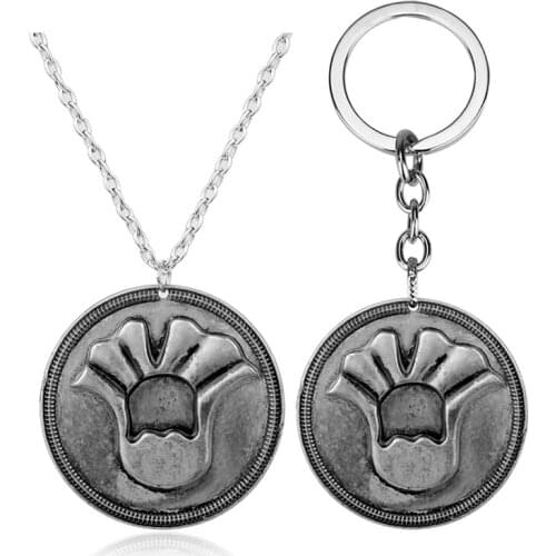 Coin of the Faceless Man Valar Morghulis Metal Pendant Necklaces Badge For Men/Women Fans Gift