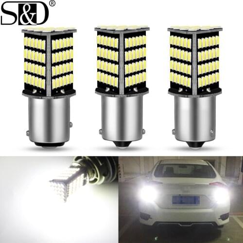 1156 BA15S BAU15S P21W Led Bulb PY21W P21/5W 1157 BAY15D P21 5W LED 3014 SMD Car Signal Light DRL Driving Lamp Auto White 12V