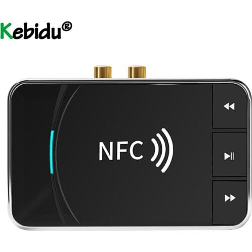 2 in 1 Bluetooth 5.0 Audio Transmitter Receiver RCA 3.5mm AUX Jack USB Dongle Music Wireless Adapter For Car PC TV Headphones