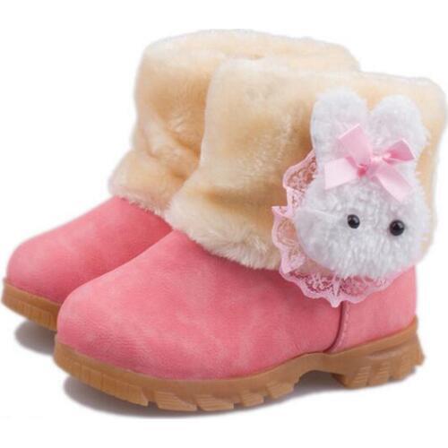 2017 winter Children Casual Shoes Boys Girls Leather Sports Shoes Cowhide Baby Snow Boots Fashion Sneakers