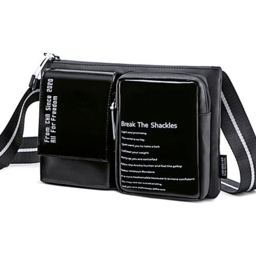 2021 Fashion Crossbody Small Bag for Men Light Mini Shoulder Messenger Bags Man Sling Belt Pack Travel Pouch Waterproof Bolsa