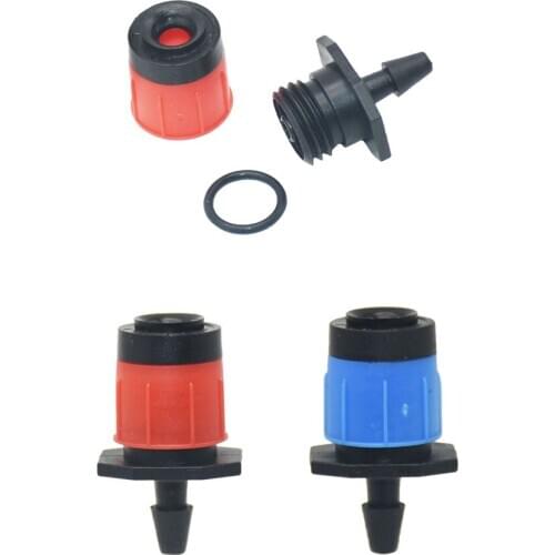 360 Degree Scattering Sprinklers With Seal Garden Irrigation Agriculture Sprayers Nozzles 4/7mm hose Interface 300 Pcs