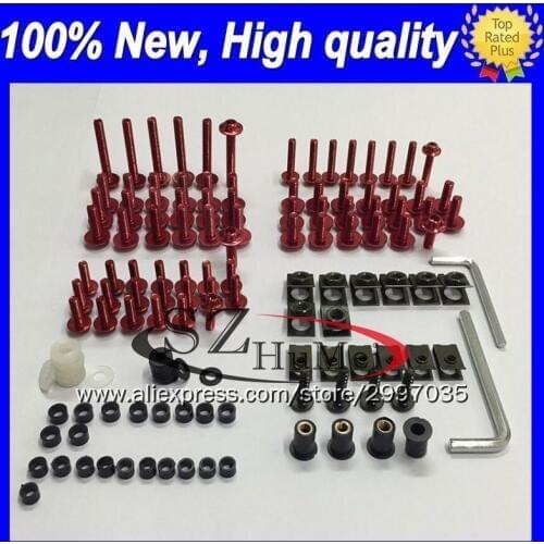 Fairing bolt full bolts kit For KAWASAKI NINJA ZX10R 12 13 14 15 ZX 10R ZX-10R 2012 2013 2014 2015 Windscreen screw screws Nuts