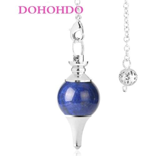 New Balance Reiki Natural Stone Crystal Red Agates Dowsing Pendulum Circular Cone Charm Pendant For Men Women Fashion Divination