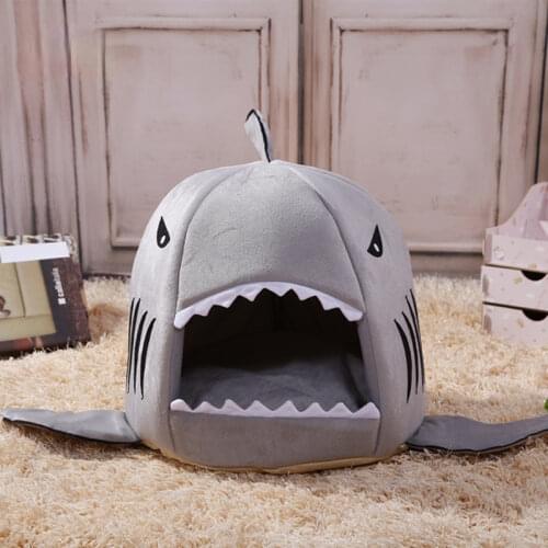 Shark Pet House Dog Bed for Dogs Cats Small Animals Products Cama Perro Hondenmand Panier Chien Legowisko Dla Psa D0023