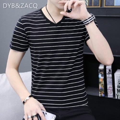 Мужские полосаты футболки DYB&ZACQ China At AliExpress