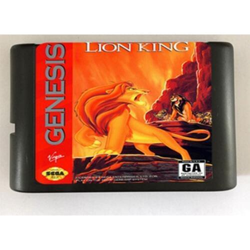 The Lion King Game Cartridge Newest 16 bit Game Card For Sega Mega Drive / Genesis System