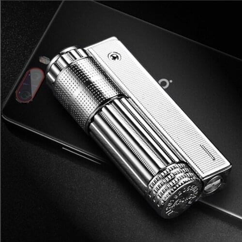 Austrian classic movie kerosene lighter cool grinding wheel windbreak ancient old-fashioned nostalgic movie lighter