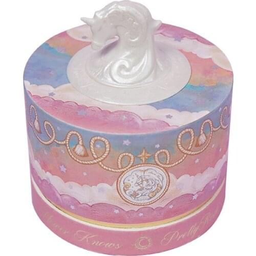 Dream Unicorn Makeup Loose Powder Light and long lasting oil control, waterproof soft mist powder, invisible pores