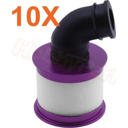 Wholesale 10Pcs/Lot HSP 04104 Air Filter For Enigine Parts 1:10 RC Model Car Nitro Power Parts Racing Spare Upgrate Parts