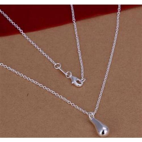Wholesale fashion jewelry Necklace , M925 Silver color Necklace . Nice Jewelry. Good Quality N73