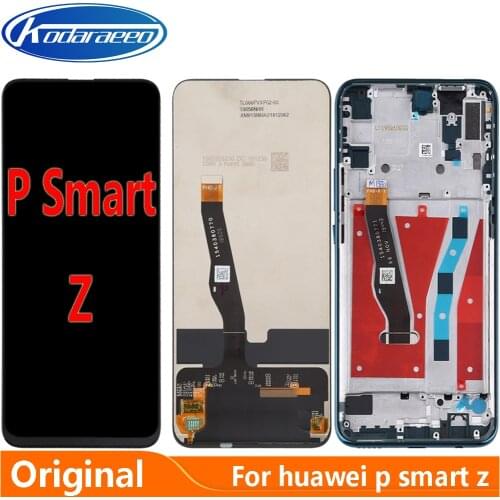 Original Display 6.59" For Huawei P Smart Z STK-LX1 LCD Screen Display Touch Digitizer With Frame P SmartZ LCD Glass