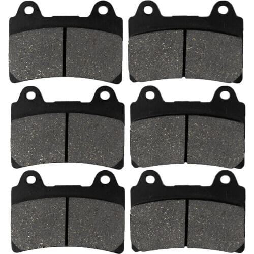 Yerbay Motorcycle Parts Front Brake Pads For Yamaha XVZ 13 D AH Venture 1986-2001 XVZ 1300 XVZ1300 Royal Star 1987-2001