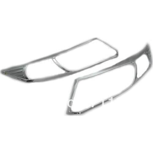 Car Styling Chrome Head Light Cover For Honda Civic 2012 Up