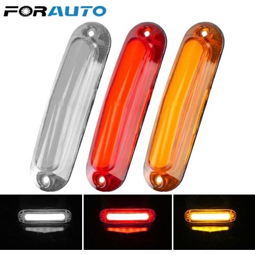6 LED Side Marker Light 10-30V Running Turn Signal Lights Rear Side Indicator Lamp For Car Trailer Truck Auto Accessories