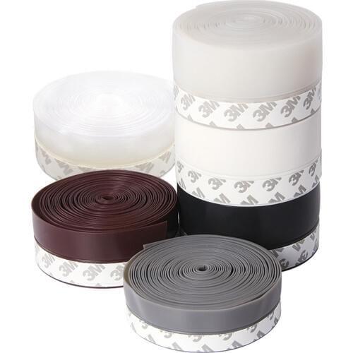 Door and window seals door seam door bottom windproof soundproof plastic steel window warm glass door self-adhesive windshield