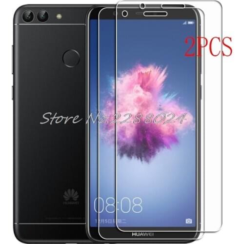 2PCS FOR Huawei P Smart 2017 High HD Tempered Glass Protective On PSmart FIG-LX1 FIG-LA1, FIG-LX2, FIG-LX3 Screen Protector Film