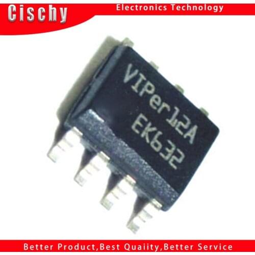 10PCS VIPER12A SOP8 VIPER12 SOP 12A SOP-8 SMD VIPER12AS VIPER12ASTR new and original IC