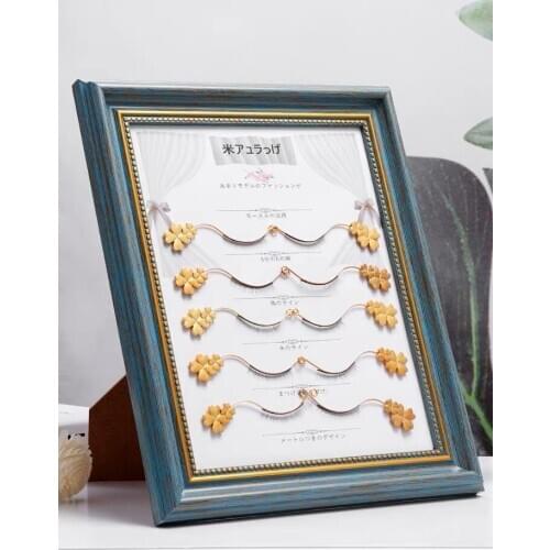 False Eyelash Display Board 3 Pairs Eyelashes Try on Effect Exhibit Auxiliary Tool Assistor Magnet False Eyelash Display Rack