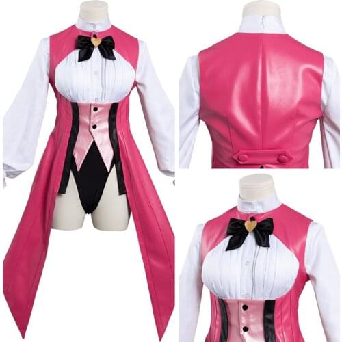 FGO Fate Grand Order Tamamo no Mae Koyanskaya Maild Jumpsuit Uniform Outfit Cosplay Costumes