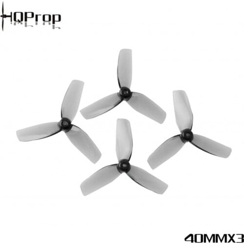 HQPROP 40MMX3 40mm 3-Blade PC Micro Propeller for RC FPV Racing Freestyle Tinywhoop Drones DIY Parts