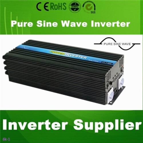 Manufacturer Supply Solar Power Inverter Off grid 6000w