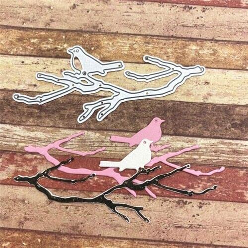 2020 new bird cutting deies metal knife dies for scrapbooking album photo card decotation mold stencil template