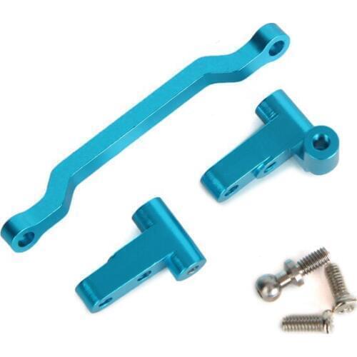 1Set Mounting Block for Wltoys 1/18 A949 A959 A969 A979 Metal Upgrade Steering Cylinder Mounting Block RC Car Parts