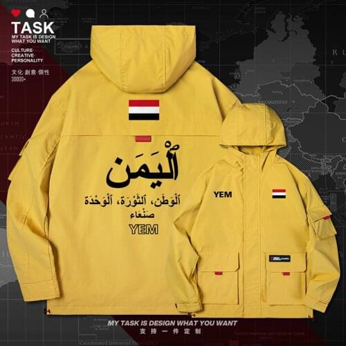 Yemen Yemeni Arabi YEM men jacket hooded nation flag chaquetas hombre printed fashion new coat long sleeve top autumn clothes