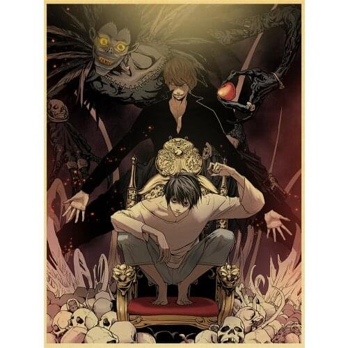 Landscape Classic Anime Series Death Note DIY Cross Stitch 11CT Embroidery Kits Needlework Craft Set Cotton Thread Room