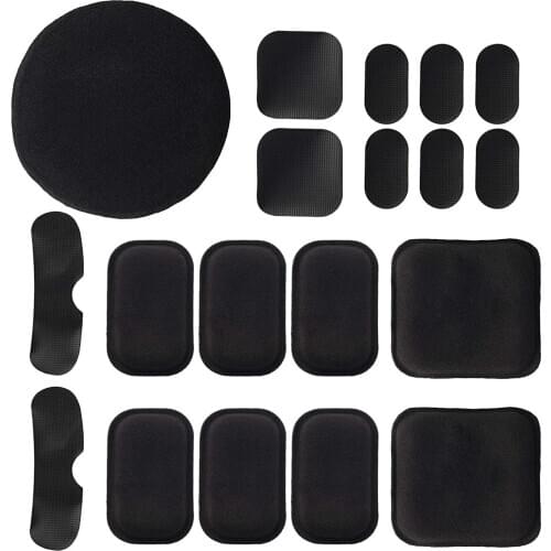 Helmet Pads 19pcs Universal Helmet Padding Replacement Foam Padding Set for Fast Mich ACH USMC PASGT Helmet