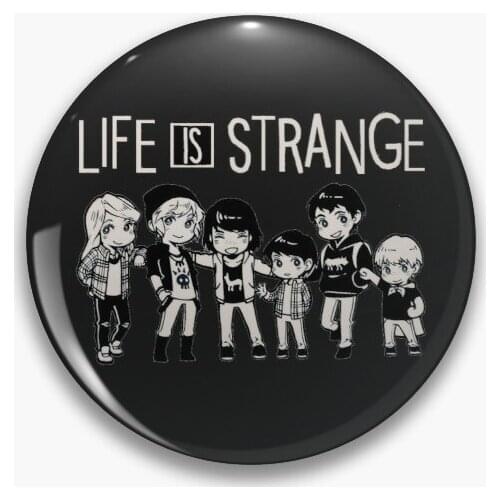 Life Is Strange Customizable Soft Button Pin Gift Decor Women Hat Lover Funny Fashion Lapel Pin Jewelry Collar Clothes Metal