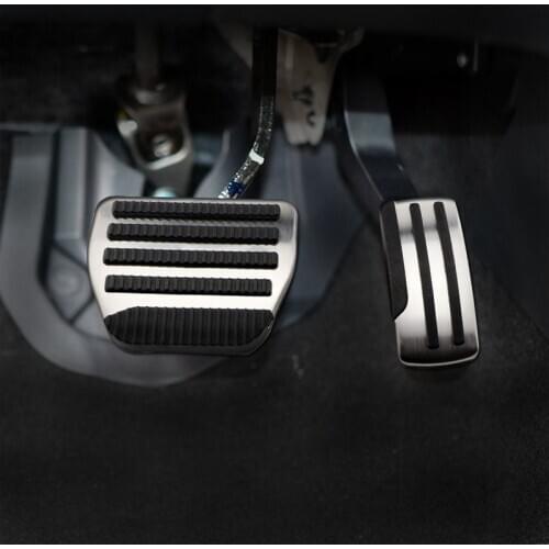 Car Foot Pedal Cover Fuel Brake Clucth Rest Pedals Pads AT/MT for Nissan X-trail T31 Qashqai J10 2008-2013 Teana J32 2010-2018