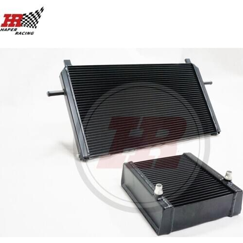 HP RACING Performance Tuning Side + Front Mounted Radiator Fits for Mer cedes M133 A45 A MG 2013 CLA 45 A MG GLA 45 2.0L 2013