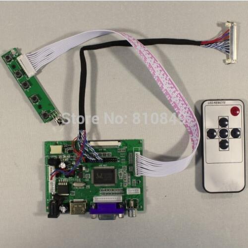 HD MI VGA 2AV LCD LCD Controller Board For 12.1" LQ121S1LG75 800x600 LCD Screen