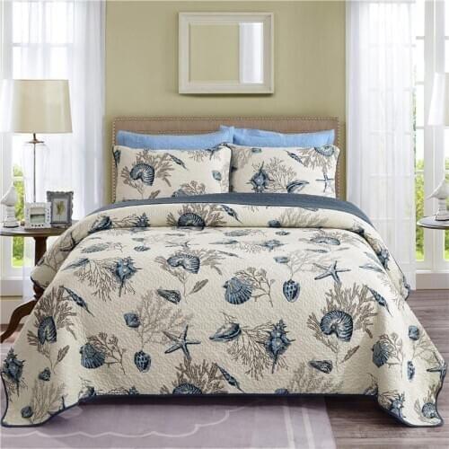 40 Luxury 100% Cotton Printing Bedspread Bed Cover Bed Sheet Bed Linen Summer Quilt Blanket Tatami Mat Pillowcases 3pcs