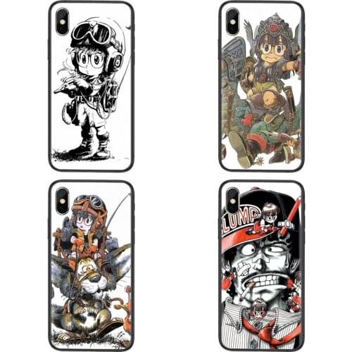 Dr. Slump Arale Anime Japanese For Mate 40 30 20X 10 lite plus pro Nova 8 Pro 7 6 se Black Cover Silicone Crazy