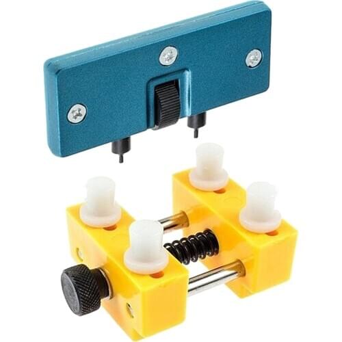 1 Set Watch Bottom Cover Opener Remover Metal Watchmaker Screw Hand Tools