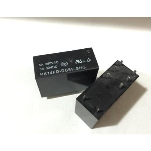 100% New Power Relay HK14FD-DC5V-SHG HK14FD-DC12V-SHG HK14FD-DC24V-SHG