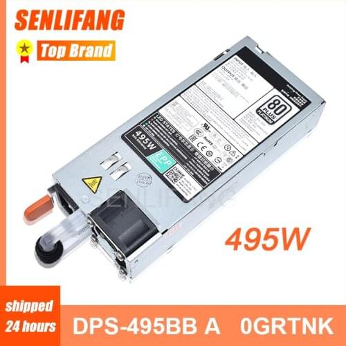 100% working server power supply For R430 R530 R630 R730 D495E-S1 2FR04 0GRTNK 495W Fully tested