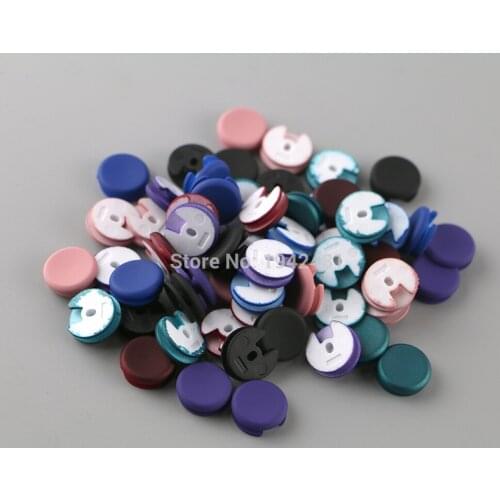 100pcs colorful For 3DS 3DSXL LL NEW 3DS For NEW 3DS XL/LL Part Analog Controller Stick Cap 3D Joystick Colorful