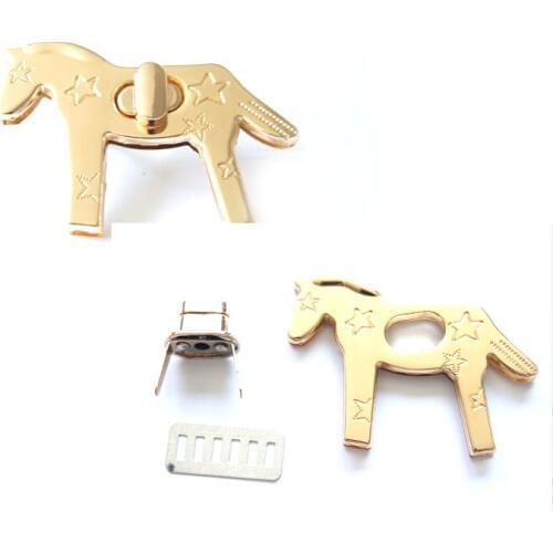 3.5 inch golden ponny twist-locks Purse Flip Locks purse locks
