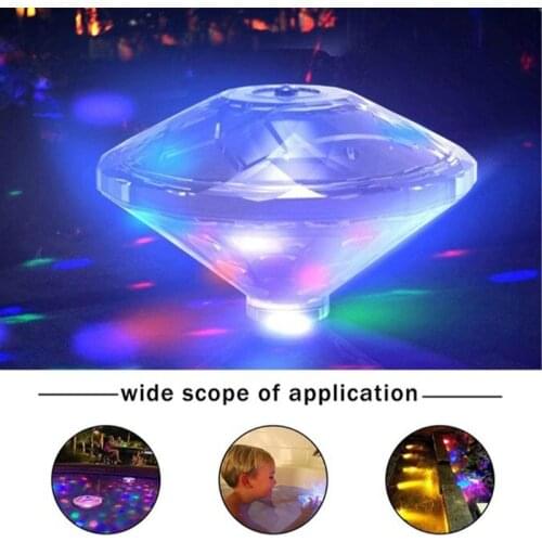 4 LED Floating Underwater Disco Light Glow Show Swimming Pool Hot Tub Spa Lamp Ju24 21 Dropshipping