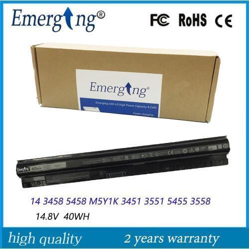 4Cells 14.8V 40Wh New Korea cell Laptop Battery for Dell Inspiron15 3552 3558 5559 5552 M5Y1K