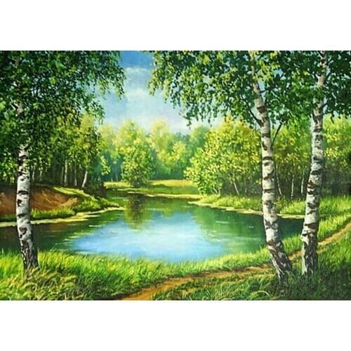 5D DIY Diamond Painting natural Scenery Cross Stitch Full spuare Diamond Embroidery Home Needlework Scenic Forest,diamond mosaic
