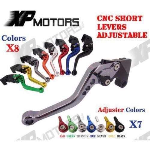 CNC Short Racing Adjustable Brake Clutch Lever For Triumph Speed Triple R 2012-2015 1050 2011-2015 Daytona 675 R 2011-2015