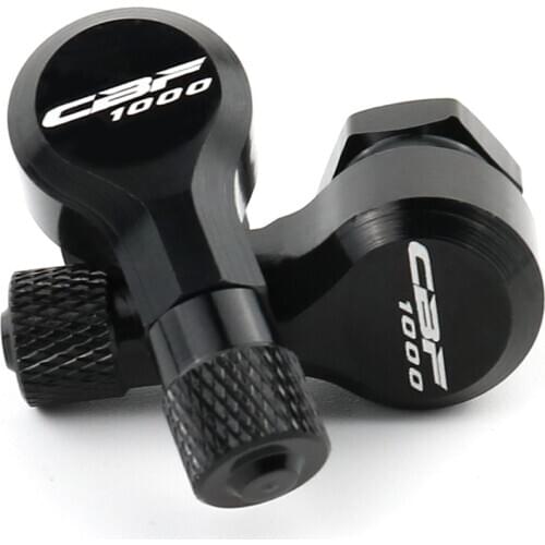 For Honda CBF1000 Motorcycle CNC Aluminum alloy Wheel Tubeless Tire Valve Stems 11.3mm 90 Degree Motor Tyre Parts
