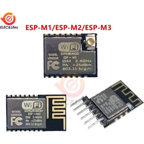 ESP8285 ESP-M1 ESP-M2 ESP-M3 WIFI Wireless Transmission Module Wireless wifi Module ESP01M Compatible With ESP8266 for Arduino