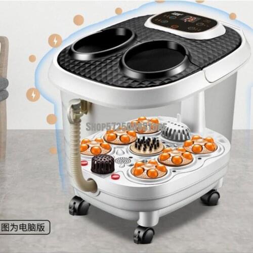 Fumigation Foot Bath Domestic Foot Bath Deep Bucket Massage Foot Bath Full Automatic Electric Heating Foot Bath
